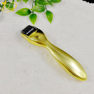 Metallic Micro Needling Gold Color 3 i 1 Derma Roller