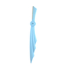 Bærbar Blue Angel Wing Folding Eyebrow Razor